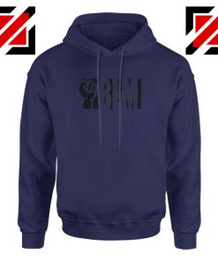 Black Lives Matters BLM Navy Blue Hoodie