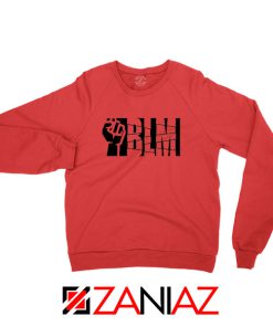 Black Lives Matters BLM Red Sweatshirt