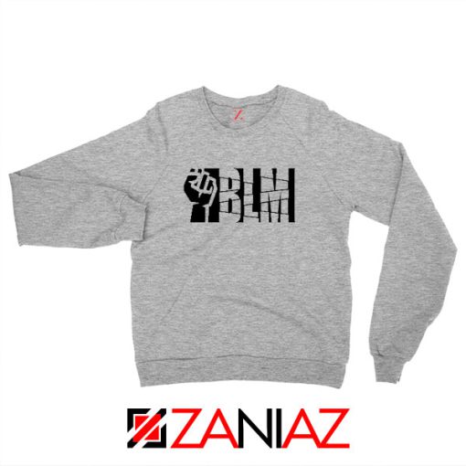 Black Lives Matters BLM Sport Grey Sweatshirt