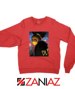 Black Power Red Sweatshirt