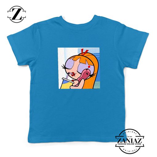 Blossom Character Kids Blue Tshirt