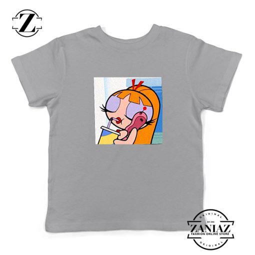 Blossom Character Kids Grey Tshirt