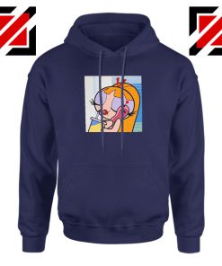 Blossom Character Navy Blue Hoodie