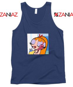 Blossom Character Navy Blue Tank Top