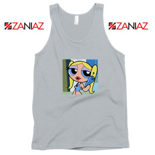 Bubbles Character Grey Tank Top