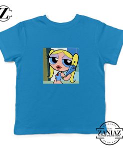 Bubbles Character Kids Blue Tshirt