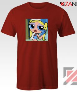 Bubbles Character Red Tshirt