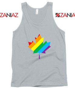 Canada Rainbow Sport Grey Tank Top