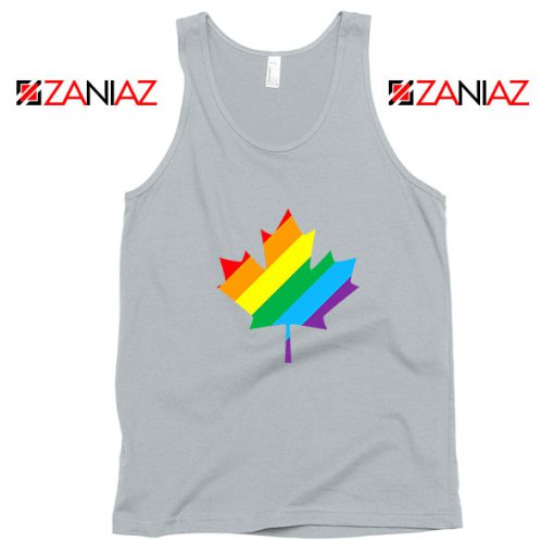 Canada Rainbow Sport Grey Tank Top