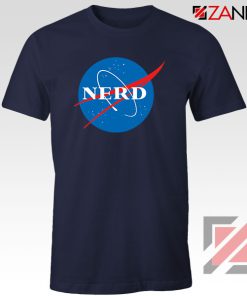 Cheap Nerd Nasa Navy Blue Tshirt