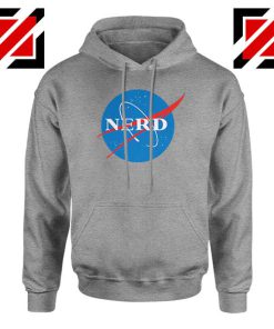 Cheap Nerd Nasa Sport Grey Hoodie