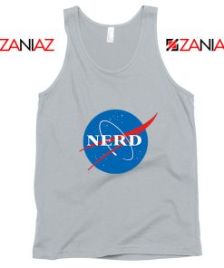 Cheap Nerd Nasa Sport Grey Tank Top