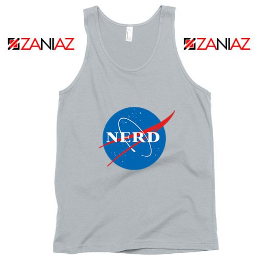 Cheap Nerd Nasa Sport Grey Tank Top