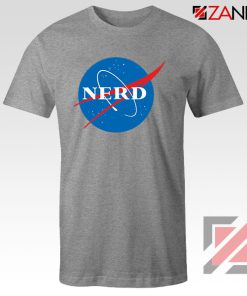 Cheap Nerd Nasa Sport Grey Tshirt