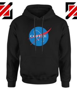 Coffee Nasa Black Hoodie