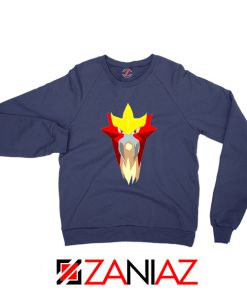 Entei Pokemon Navy Blue Sweatshirt