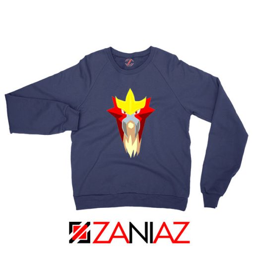 Entei Pokemon Navy Blue Sweatshirt