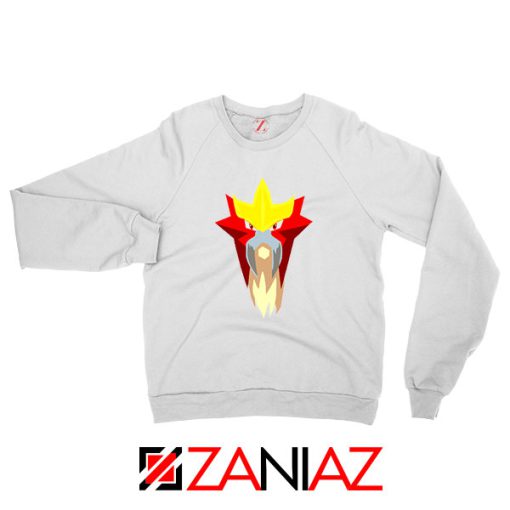 Entei Pokemon White Sweatshirt