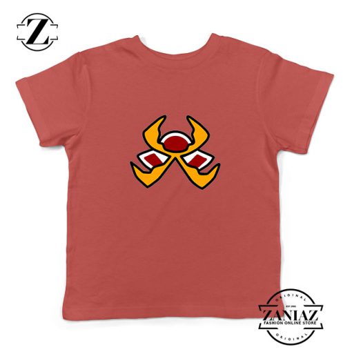 Fire Pokemon Type Kids Red Tshirt