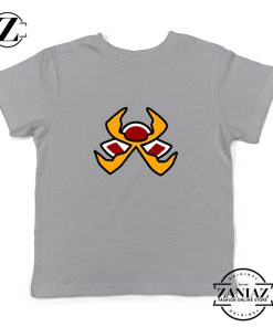 Fire Pokemon Type Kids Sport Grey Tshirt