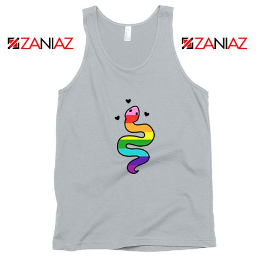 Gay Pride Snake Sport Grey Tank Top