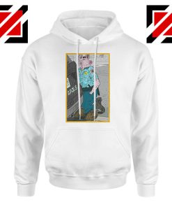 George Floyd Breathe in Peace White Hoodie