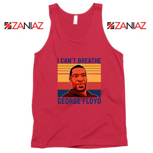 George Floyd Red Tank Top