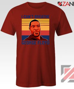 George Floyd Red Tshirt