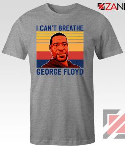 George Floyd Sport Grey Tshirt