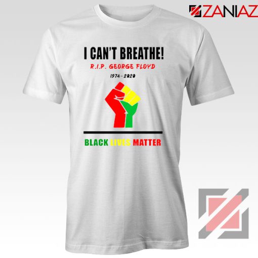 I Cant Breathe Black Lives Matter Tshirt