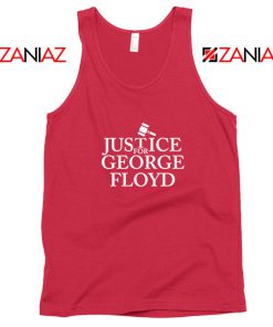 Justice For George Red Tank Top