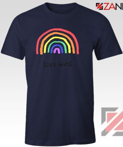 Love Wins Navy Blue Tshirt