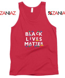 Martin Logo Black Lives Matter Red Tank Top