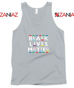 Martin Logo Black Lives Matter Sport Grey Tank Top