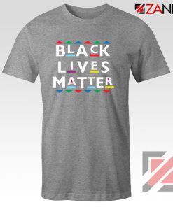 Martin Logo Black Lives Matter Sport Grey Tshirt