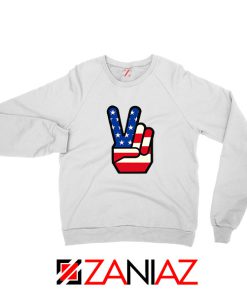 Peace Sign Fingers Sweatshirt