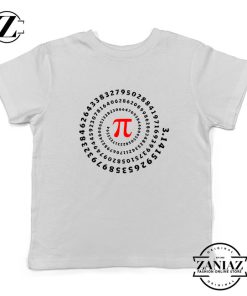 Pi Spiral Kids Tshirt