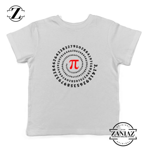 Pi Spiral Kids Tshirt