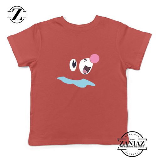 Popplio Pokemon Kids Red Tshirt