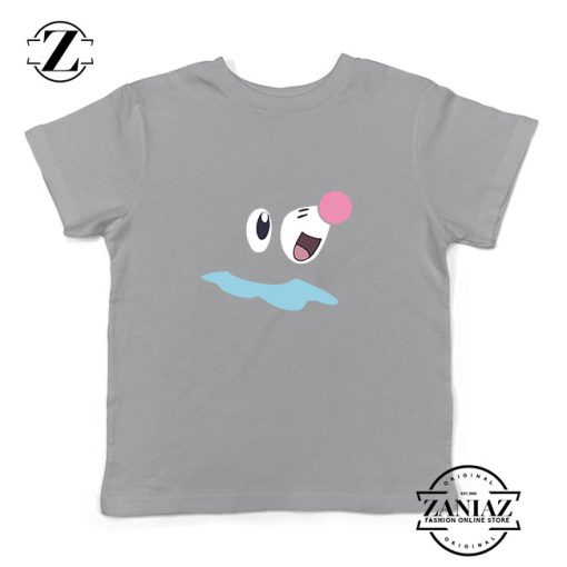 Popplio Pokemon Kids Sport Grey Tshirt