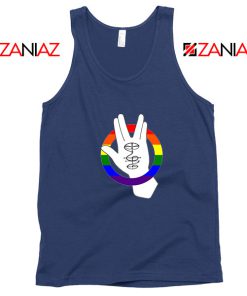 Pride LLAP Navy Blue Tank Top