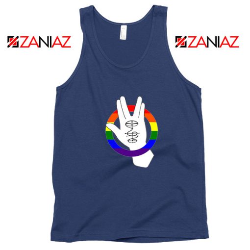 Pride LLAP Navy Blue Tank Top