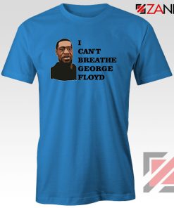 RIP George Floyd Blue Tshirt