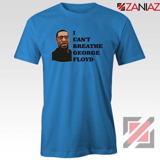 RIP George Floyd Blue Tshirt