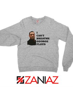 RIP George Floyd Sport Grey Sweatshirt