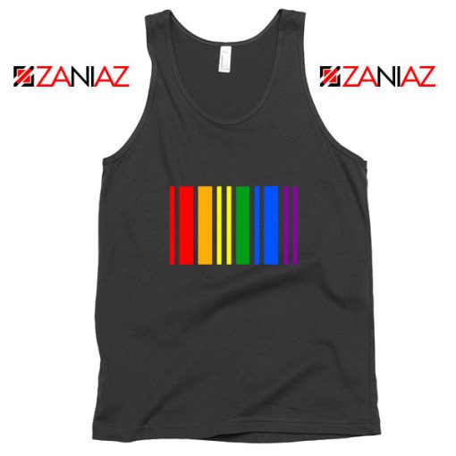 Rainbow Barcode Tank Top