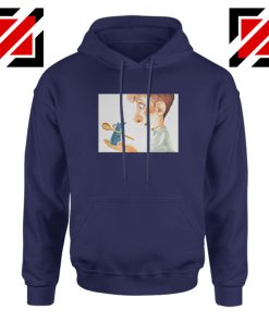 Ratatouille Mouse Navy Blue Hoodie