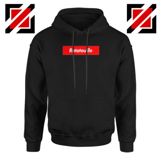 Ratatouille Red Logo Black Hoodie