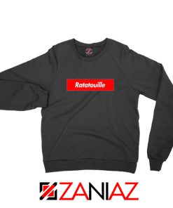 Ratatouille Red Logo Black Sweatshirt