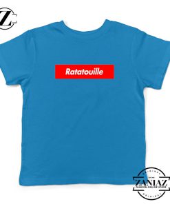 Ratatouille Red Logo Kids Blue Tshirt